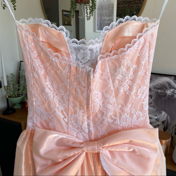 Vintage Gunne Sax by Jessica McClintock Prom Dress - Picture 9 of 16